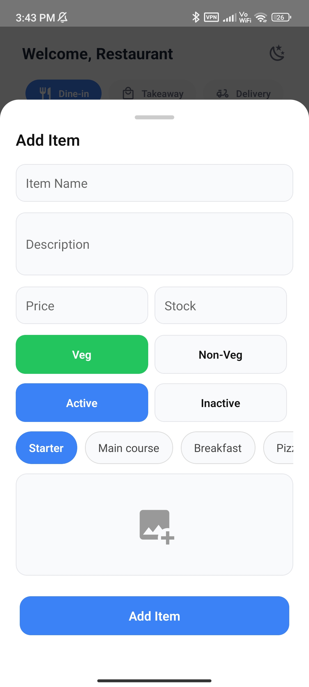 TBill - Restaurant Billing App - Slide 2